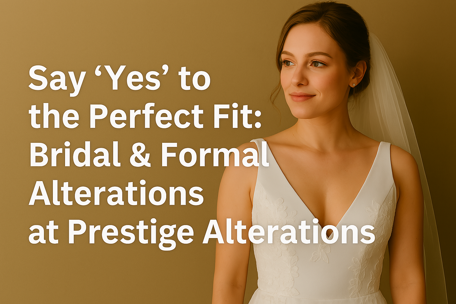 Say "Yes" to the Perfect Fit: Bridal & Formal Alterations at Prestige Alterations